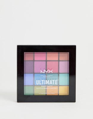 фото Палитра теней для век nyx professional makeup - ultimate (brights)-мульти