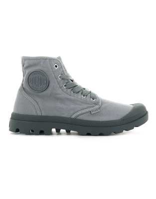 Palladium Classic Pampa hi boots in grey - ASOS Price Checker