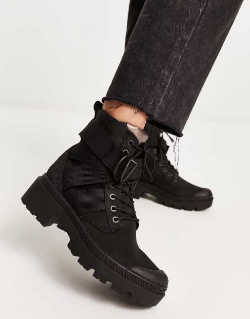 Palladium shop biker boots