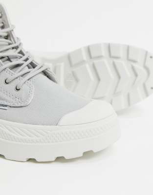 gray flat ankle boots