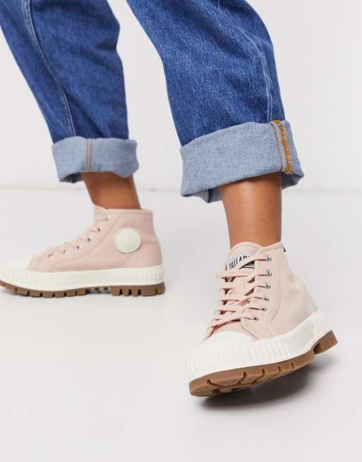 Palladium clearance pink shoes