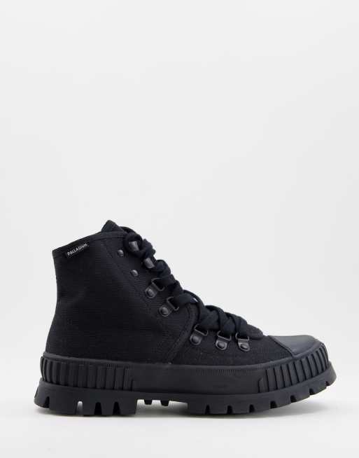 Palladium – Pallashock Hiker Hi – Czarne botki