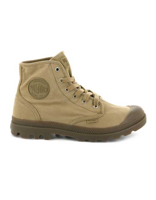 Palladium – Pampa Hi – Beige klassiska boots