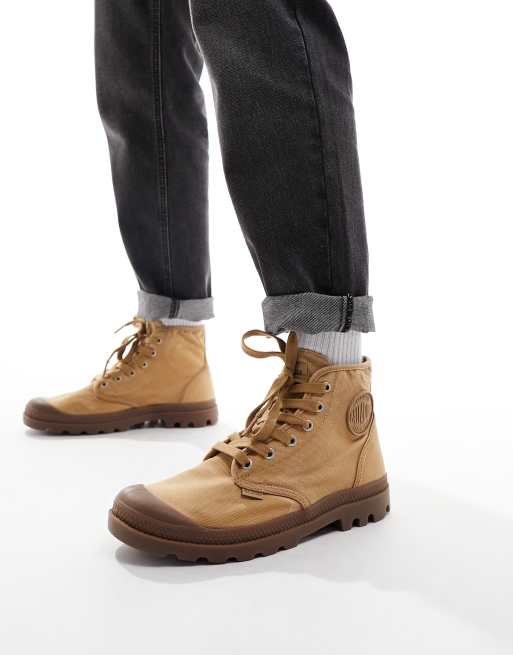 Palladium lace sale up boots