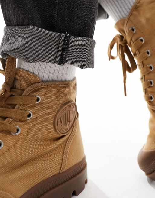 Palladium pampa hi on sale beige