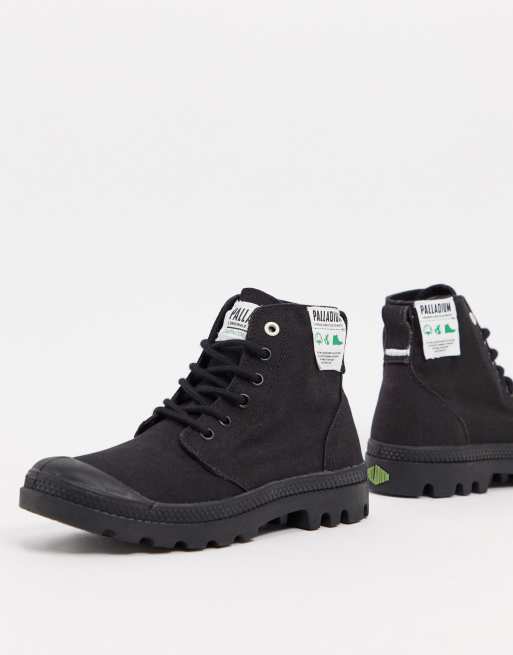 palladium lace up boots