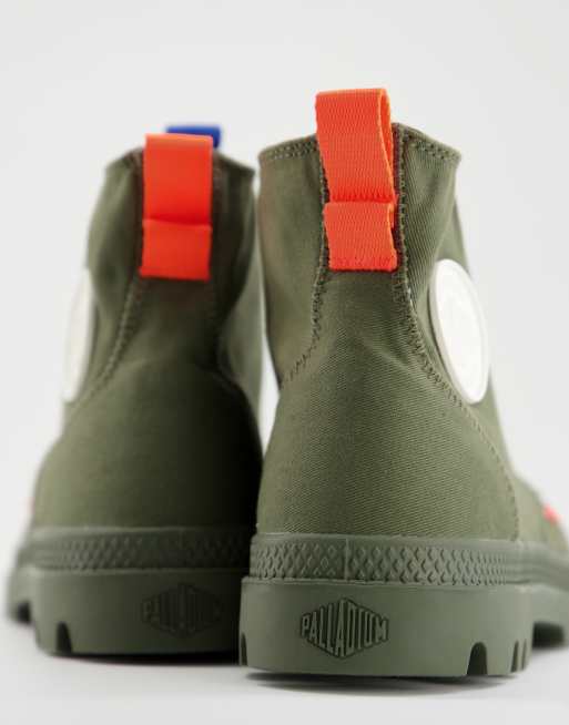 Palladium - Pampa Mono Metro - Scarponcini verde oliva, 4 di 4