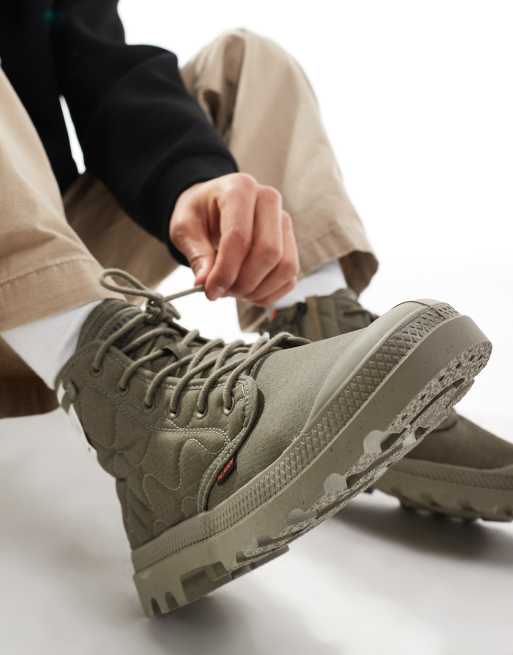 Palladium - Pampa - Opnieuw gewatteerde boots in olijfgroen, 2 van 4