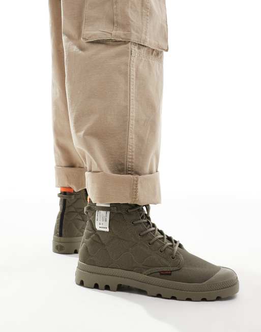 Palladium army boots online