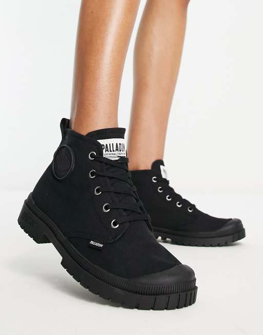 Palladium shop biker boots