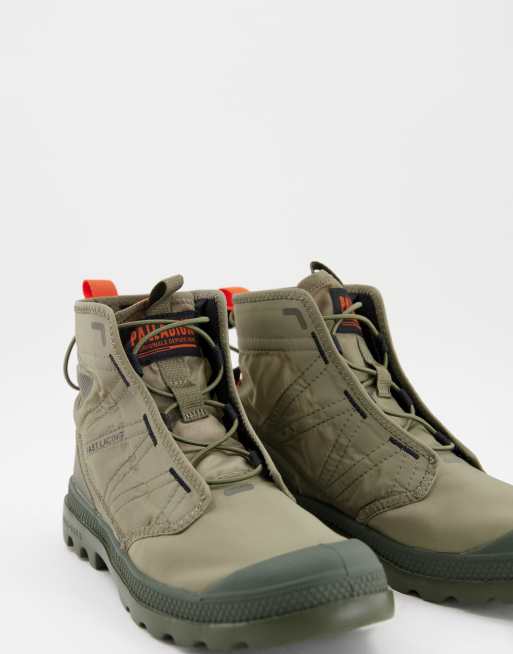 Palladium - Pampa Travel Lite - Laarzen in kaki