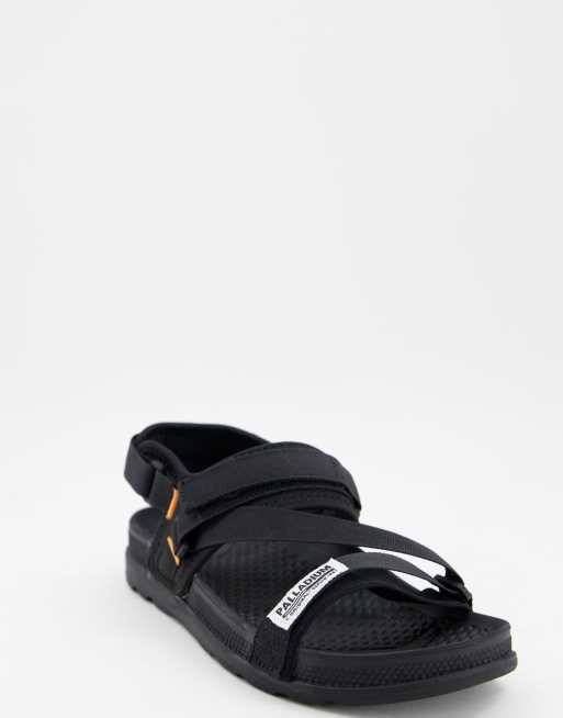 Palladium - Solea - EVA sandalen met bandjes in zwart