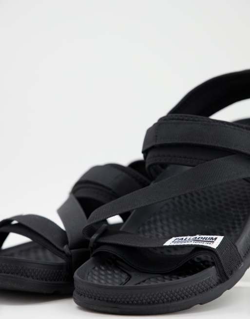 Palladium - Solea - EVA sandalen met bandjes in zwart, 4 van 4