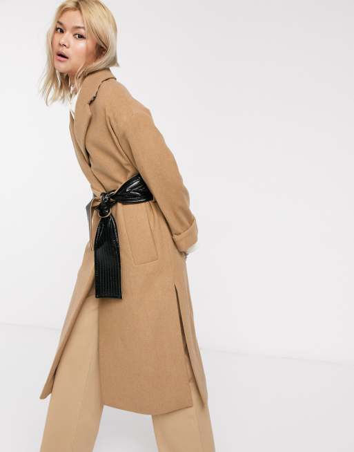 Belted clearance robe coat