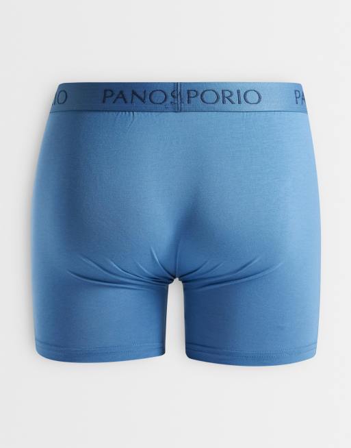 Panos Emporio Panos emporio 3 pack noos boxer brief in multicolour in olive, 2 of 3