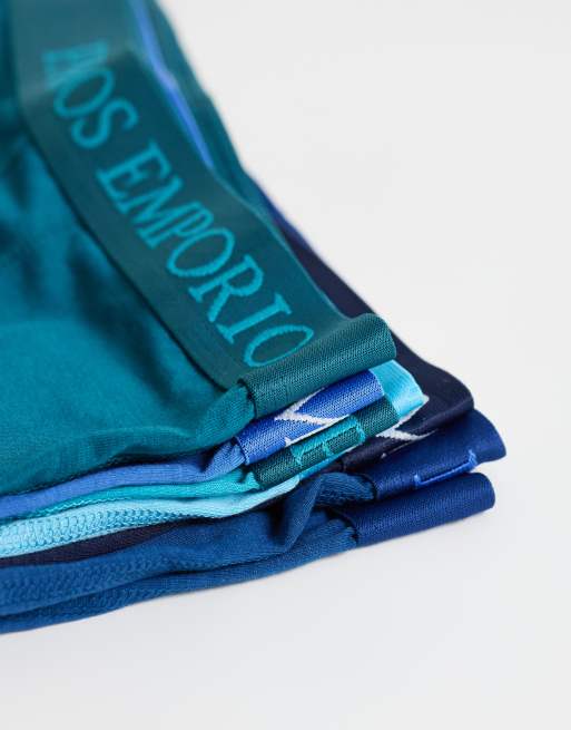Panos Emporio Panos emporio 7 pack base bamboo boxer is assorted colours in multi, 2 of 3