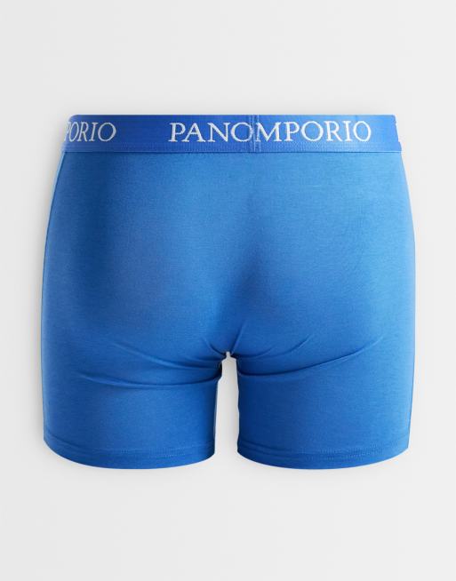 Panos Emporio Panos emporio 7 pack base bamboo boxer is assorted colours in multi, 3 of 3