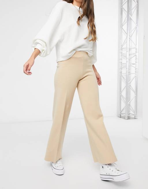 Pantalón Punto Beige