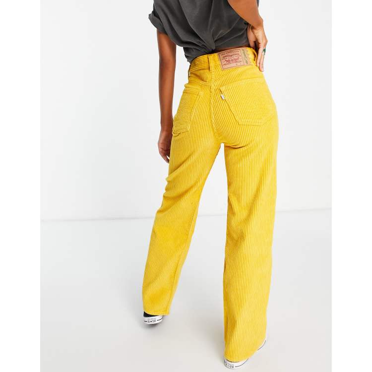 Pantalones amarillos store