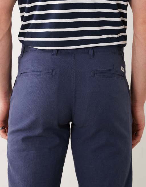 Pantalones azul marino de mezcla de lino de Jack & Jones, 5 de 5