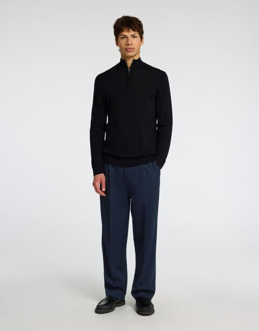 Pantalones azul marino de Selected Homme
