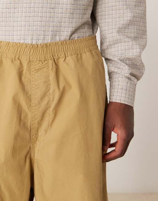 Pantalones beis de corte globo muy holgado y estilo paracaidista de ASOS DESIGN, 5 de 5