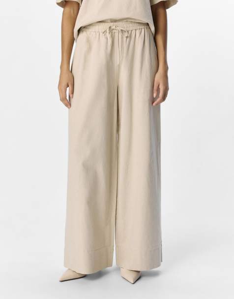 Pantalones beis humus de Object - view 1