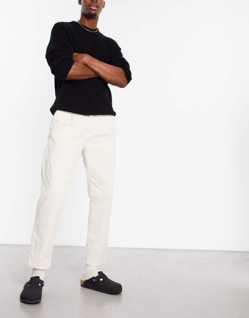Pantalones blanco hueso holgados Firenze de Scalpers