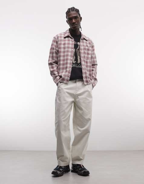 Pantalones blancos de pernera recta Cromer de HUF - view 1