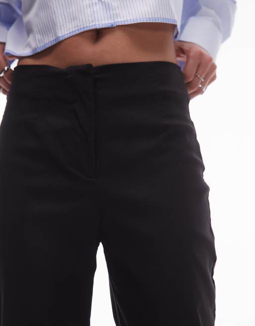 Pantalones capri negros de bengalina de Topshop, 4 de 5