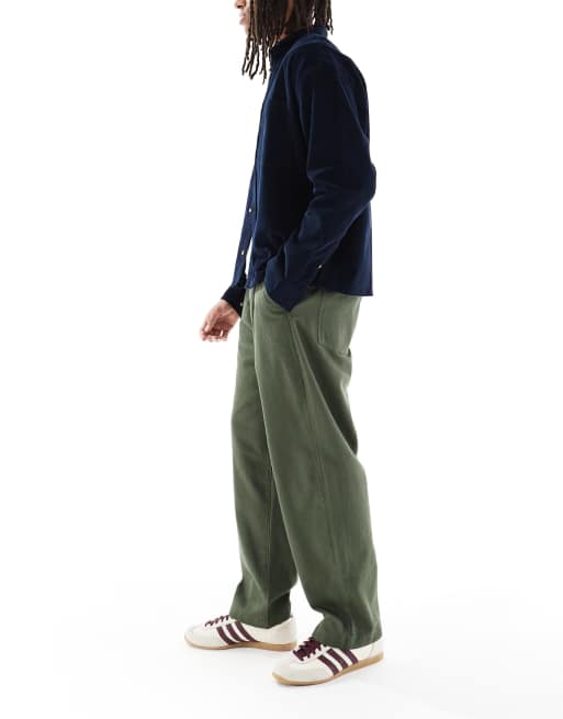 Pantalones caquis con cordón ajustable Greenport de Farah , 3 de 5