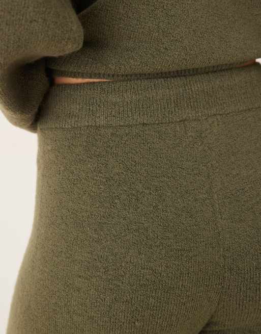 Pantalones caquis de punto de JDY (parte de un conjunto), 5 de 5