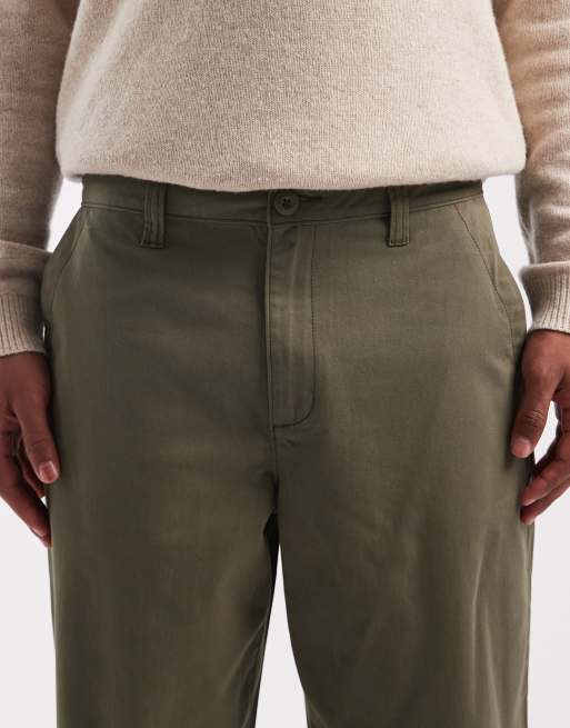Pantalones caquis holgados con bolsillos en ángulo de ASOS DESIGN, 5 de 5