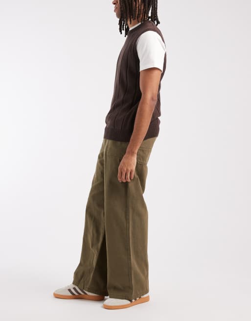 Pantalones caquis muy holgados de ASOS DESIGN, 3 de 5