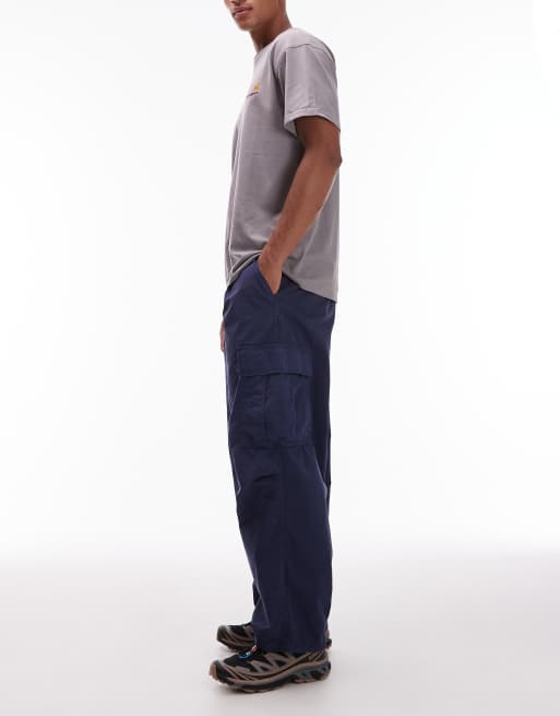 Pantalones cargo azul marino de corte holgado Cole de Carhartt WIP, 3 de 5