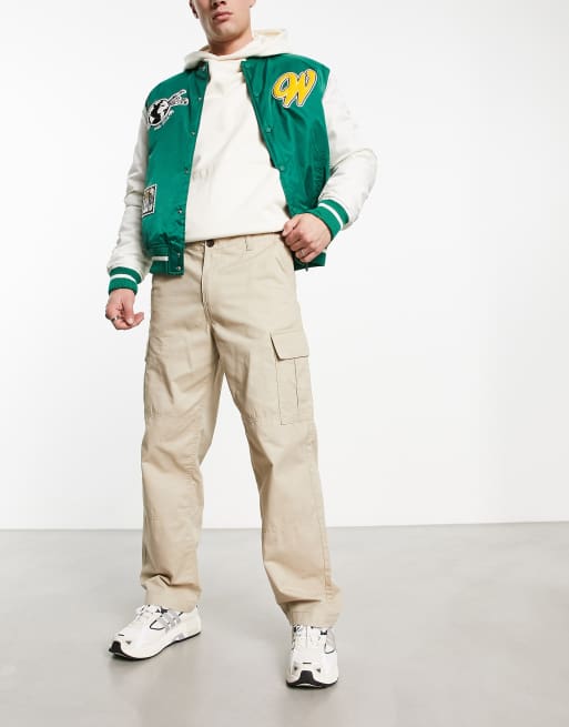 Pantalones cargo beis de corte suelto de Jack & Jones Intelligence 