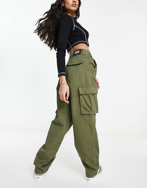 Pantalones cargo caquis Bella de Dr Denim