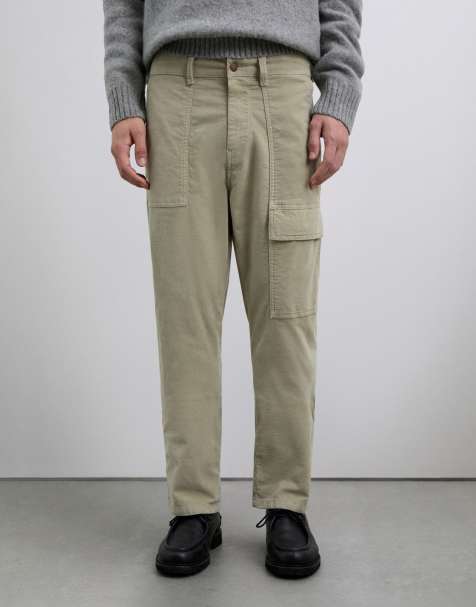 Pantalones cargo color topo Moleskine de Scalpers - view 1