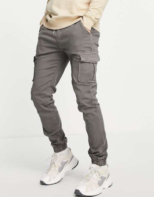 Pantalones cargo de corte pitillo con bajos ajustados de Bolongaro Trevor