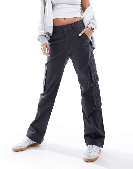 Pantalones cargo gris oscuro holgados de Abercrombie Fitch ASOS