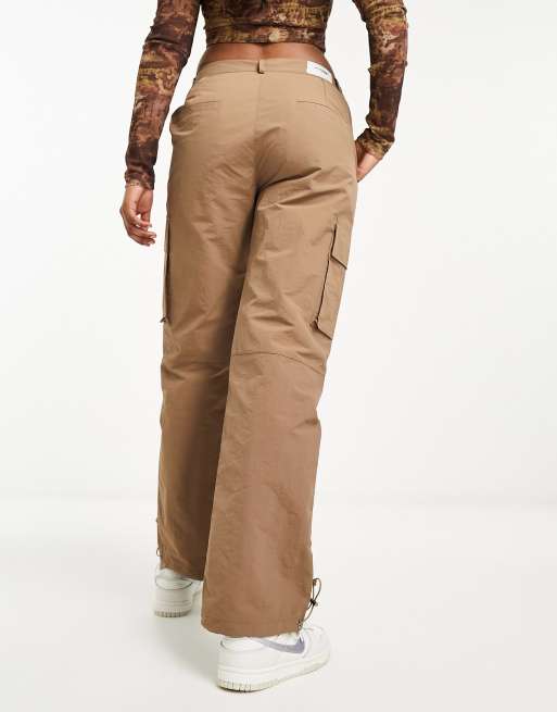 Pantalones cargo Sixth June beige Talla M de mujer online