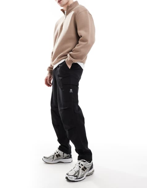 Pantalones cargo negros con parche de tejido antidesgarros de Timberland - view 1