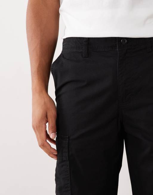 Pantalones cargo negros de corte suelto de JJ Rebel, 3 de 5