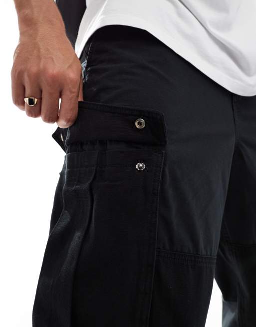Pantalones cargo negros de tejido antidesgarros Aiden de Tommy Jeans, 2 de 5