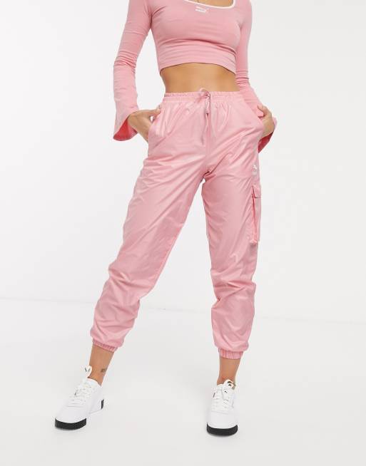 Thejagielskifamily Mujer Outfits Con Pantalones Cargo Rosa