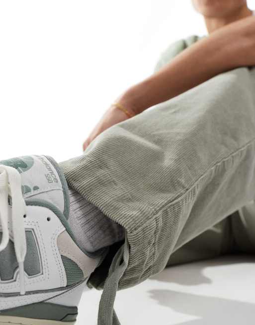 Pantalones cargo verde salvia holgados de micropana de ASOS DESIGN, 2 de 5