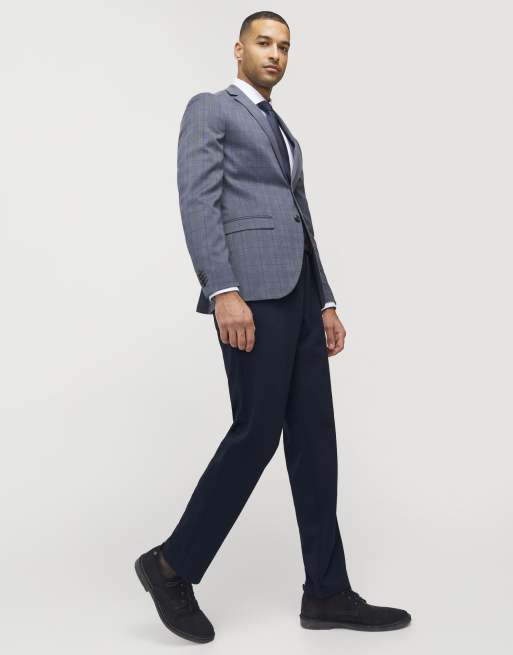 Pantalones chinos azul marino americana de Jack & Jones, 6 de 7