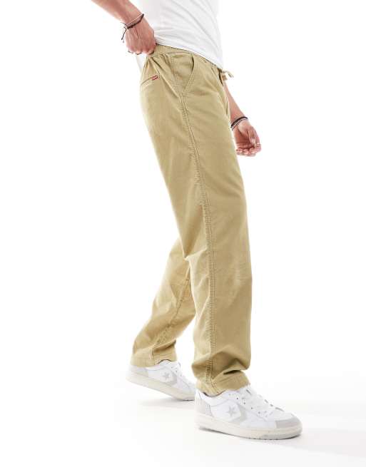 Pantalón Chino Pantalon Pana Crudo Hombre Pantalones Chinos Beis