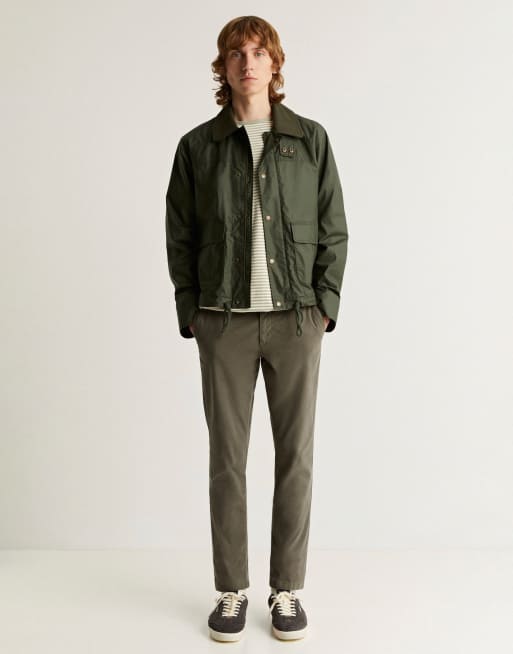 Pantalones chinos caqui oscuro de estilo casual de Scalpers