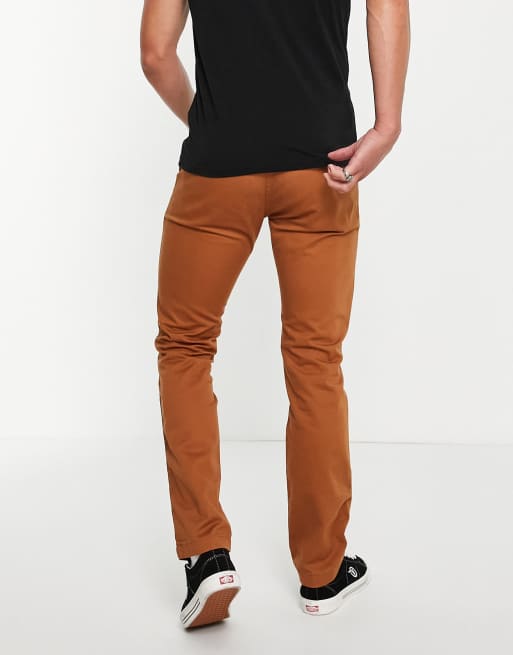 Pantalones vans shop naranja